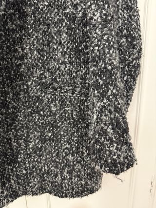 Abrigo Mango Negro Talla S