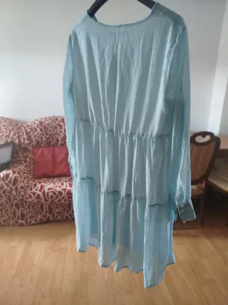 Vestido azul mujer talla única sin estrenar