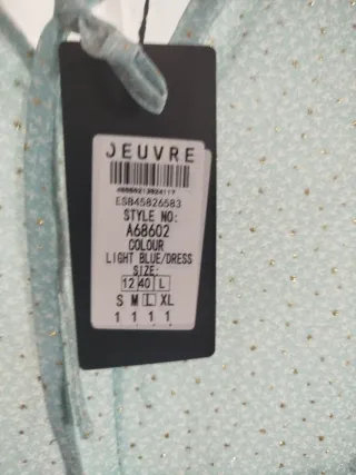 Vestido azul mujer talla única sin estrenar