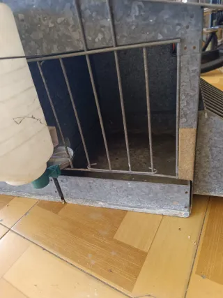 Jaula para 2 perdices con bebedero y comederos