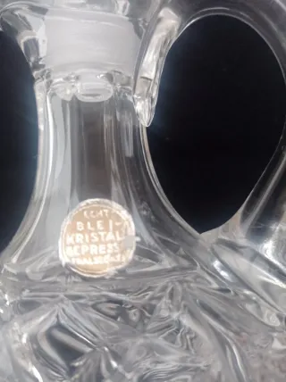 Coppia Caraffe Olio Aceto Vintage