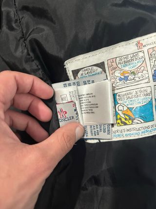 Moncler Maya piumino nero