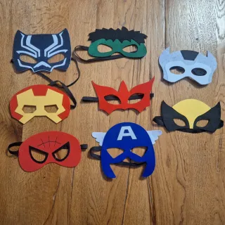 Capes for Kids Mantelli Maschere Supereroi Marvel
