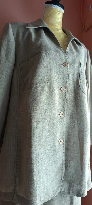 Traje chaqueta y falda coctel talla 54/56
