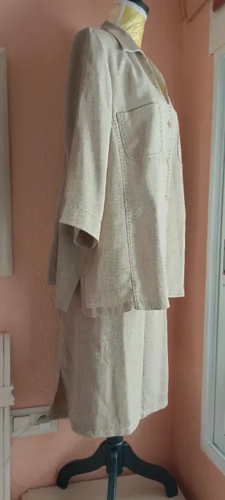 Traje chaqueta y falda coctel talla 54/56