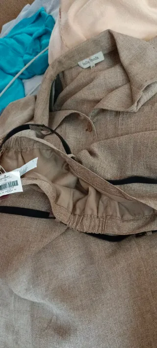 Traje chaqueta y falda coctel talla 54/56