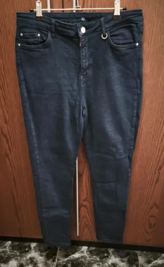 Pantalón vaquero mujer azul