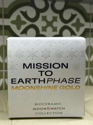 Orologio Swatch x Omega Moonswatch Bianco