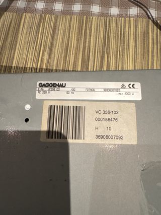 Placa de inducción Gaggenau