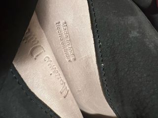 Botas altas piel Massimo Dutti negras