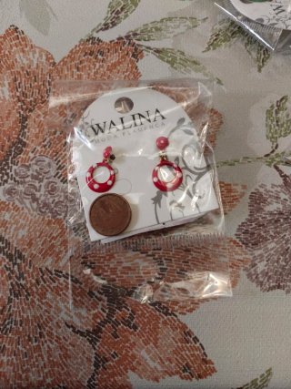 Pendientes WALINA Aro Lunares Ho liso