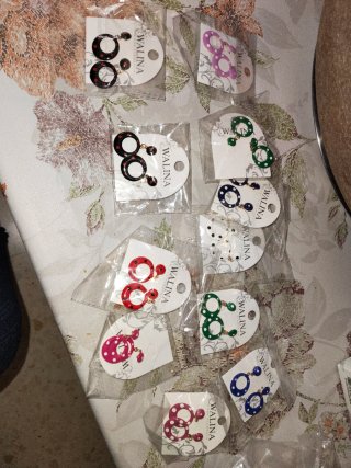 Pendientes WALINA Aro Lunares Ho liso
