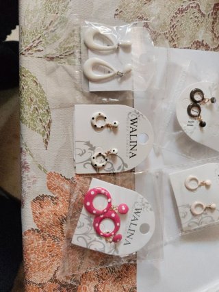 Pendientes WALINA Aro Lunares Ho liso