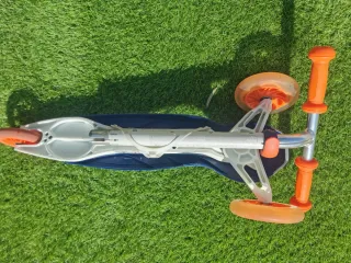 Patinete Oxelo B100 3 Ruedas Naranja/Azul