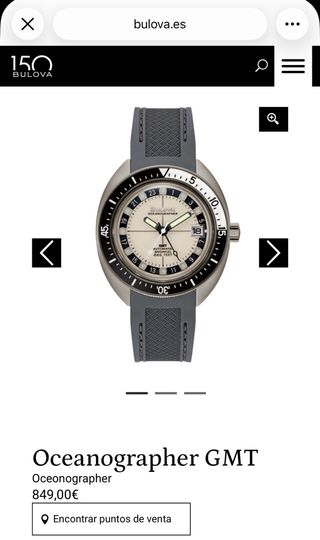 Bulova Oceanographer GMT Automático (full set)