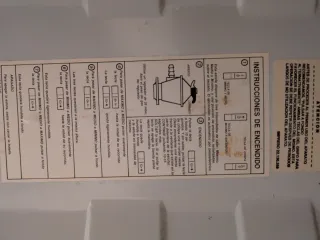 Estufa de gas AGNI antigua