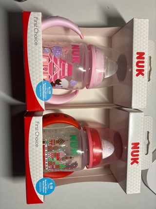 Vaso Entrena NUK First Choice Rosa