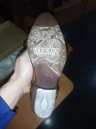 Botines de piel Veracruz marrones