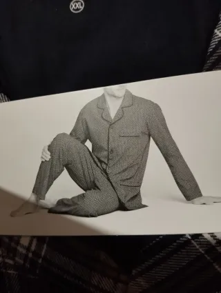 Pijama C&A Hombre Manga Larga Talla XXL