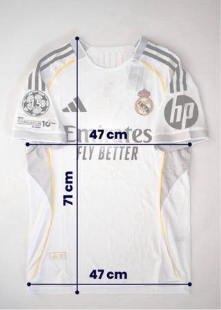 Camiseta Real Madrid M Player Version 2025/2026