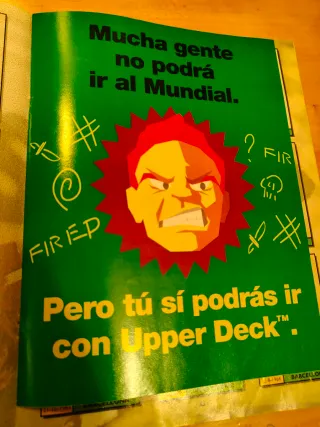 Álbum Fútbol Mundial USA 94 Cromos Upper Deck