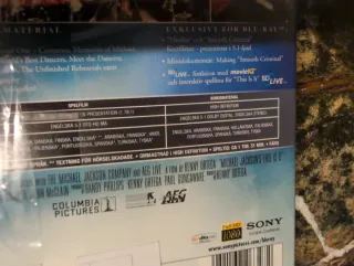 Blu-ray Michael Jackson "This Is It" PRECINTADO