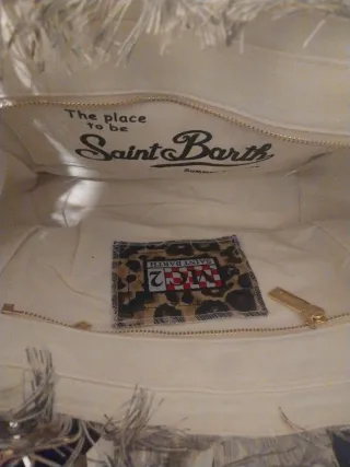 Borsa MC2 Saint Barth stampa leopardo