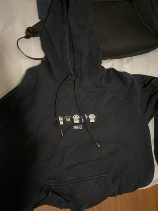 Sudadera Real Madrid Negra