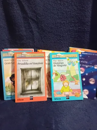 11 libros Barco de vapor