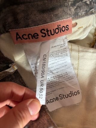 Pantalones Acne Studios grises y negros