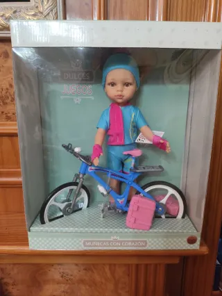 Muñeca Paola Reina Ciclista