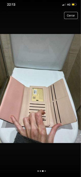 Cartera Gorett rosa mujer