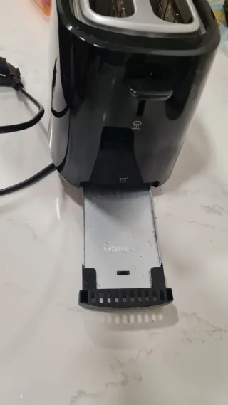 Tostadora Philips Negra