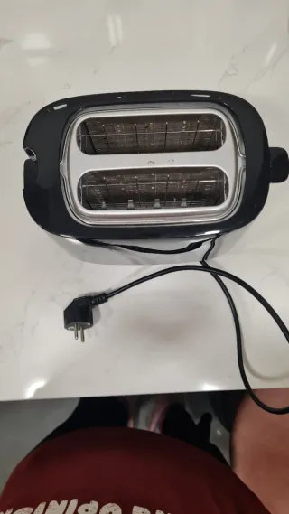 Tostadora Philips Negra