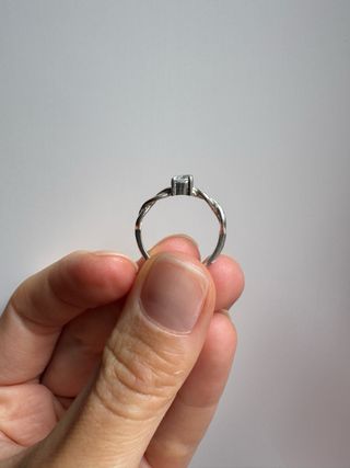 Anillo Plata 925 Topaz Azul