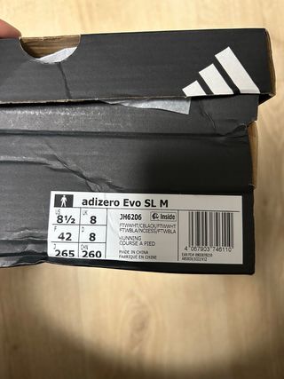 Adidas Adizero Evo SL