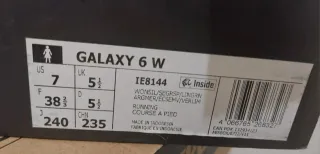 Adidas Galaxy 6 W Scarpe Sportive Taglia 38.5