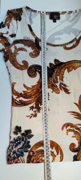 Roberto Cavalli Top Manica Lunga Donna S