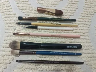 Set de 8 Pinceles de Maquillaje Variados