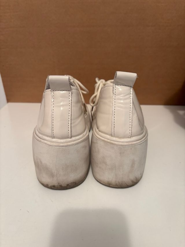 Mocasines blancos Talla 39