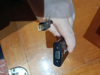 Conector iPhone a VGA Adaptador