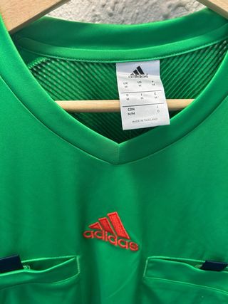 Camiseta deportiva Adidas Verde M