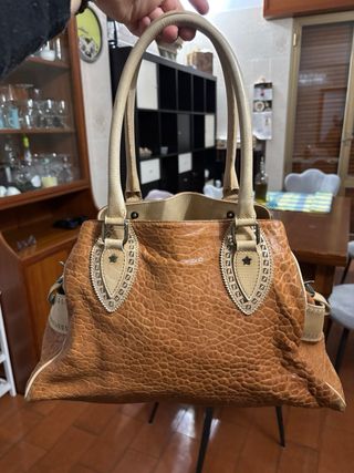 Borsa Fendi Pelle Testa di Moro Beige