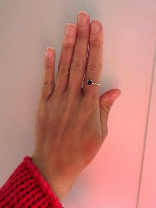 Anillo Plata 925 Amatista