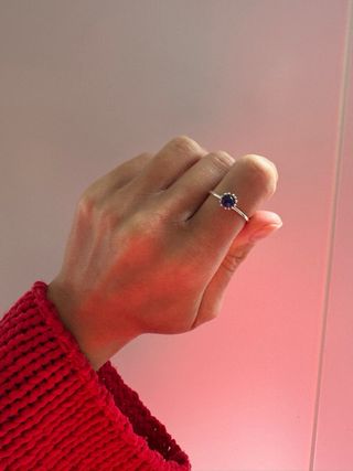 Anillo Plata 925 Amatista