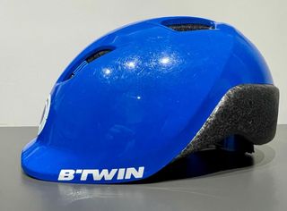 Casco bici azul Talla XS. Decathlon.
