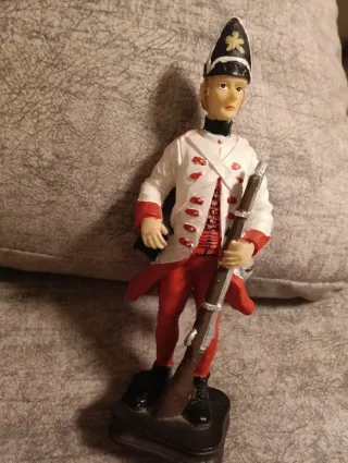 Figura soldado militar decorativa
