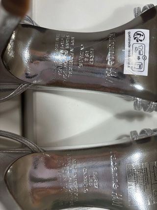 Sandalias Paco Rabanne x H&M Plata Talla 37