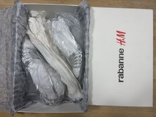 Sandalias Paco Rabanne x H&M Plata Talla 37