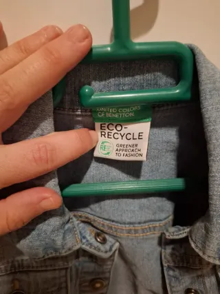 Chaqueta vaquera Benetton 2-3 años